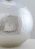 Silver Murano “Pulegoso” Glass Globe Lamps