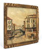 Antique Oil on Canvas of Venice