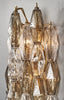 Polyhedral Murano Glass Sconces