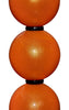 Orange Murano Glass Lamps