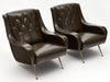 Modernist French Vintage Armchairs