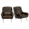 Modernist French Vintage Armchairs