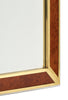 Modernist French Burled Wood Mirror