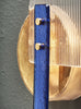 Murano Glass Cobalt and Gold Sconces
