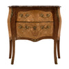 Louis XV Style Chest with Rouge Royal Marble