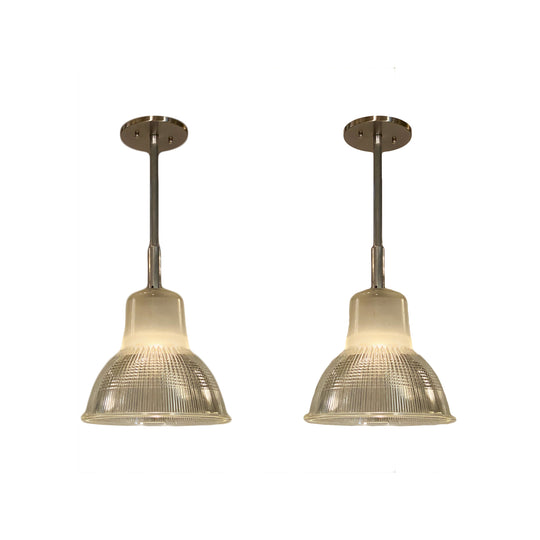 French Industrial Pendant Lights