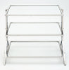 Chrome and Glass Console/Side Table