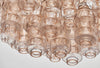 Pink Manubri Murano Glass Chandelier