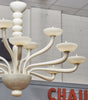 Ivory Murano Glass Chandelier