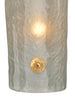 Frosted Light Blue Murano Glass Sconces