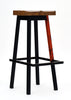 Set of 4 French Industrial Bar Stools