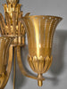 Single Art Deco Brass Sconce