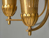 Single Art Deco Brass Sconce