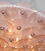 Pink Murano Glass Flush Mount by Carlo Nason