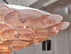Pink Murano Glass Flush Mount by Carlo Nason