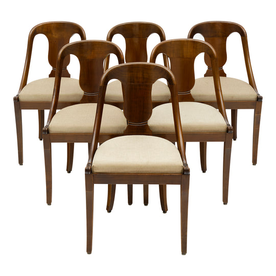 Empire Style Gondola Dining Chairs