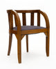 French Art Deco Oak Chairs