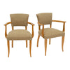 Art Deco Pair of Bridge Chairs