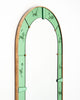 Vintage Zodiac Green Mirror by Luigi Brussoti
