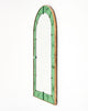 Vintage Zodiac Green Mirror by Luigi Brussoti