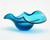 Cerulean Blue Murano Glass Bowl