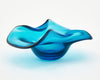 Cerulean Blue Murano Glass Bowl