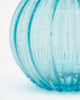 Pair of Aqua Murano Glass Globe Lamps