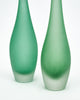 Murano Glass Set of Flute Vases