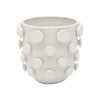 Italian Ceramic Matte White Vase