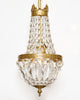 Antique French Crystal Chandelier