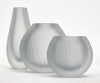 Murano Glass Trio of Vases in the Style of Tobia Scarpa