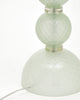 Seafoam “Baloton" Green Murano Glass Lamps