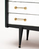 Vintage French Mirrored Chest