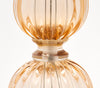 Murano Glass Peach Lamps