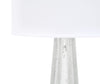 Silver Leaf Murano Pulegoso Glass Lamps
