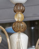 Italian Vintage Murano Glass Chandelier by Venini