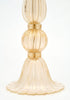 Vintage Murano Glass Avventurina Lamps
