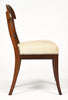 Swedish Antique Set of Flamed Dining Chairs