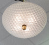 Murano Frosted Glass Ceiling Fixture