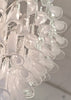 Murano Crystal & Opaline Glass Chandelier