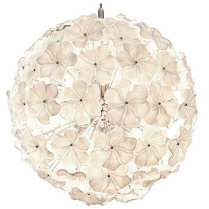 Murano Glass Flower Chandelier by Cenedese