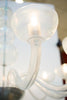Murano Iridescent Glass Chandelier