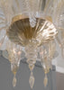 Stunning Murano Avventurina Glass Chandelier