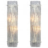 Pair of Murano Glass Sconces by Mazzega
