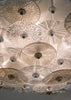 Murano Glass Flush Mount Ceiling Fixture by Carlo Nason