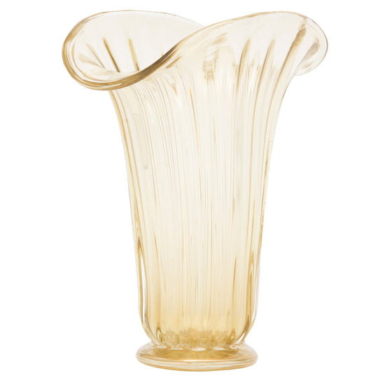 Murano Avventurina Glass Vase