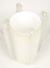 White Murano Glass Vase