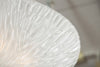 Murano Frosted Glass Stampato Ceiling Fixture