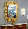 Large Gold Leaf Murano Glass Mirror