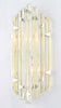Murano Citron and Clear Glass Sconces